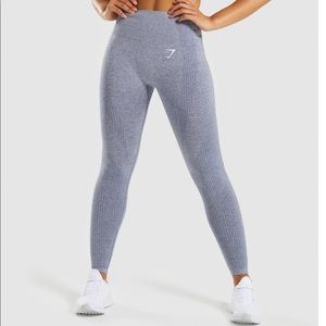Gymshark Vital Seamless Leggings Steel Blue Marl